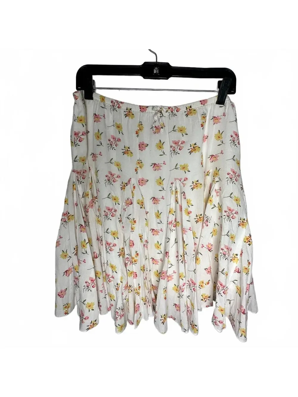Faded Glory Y2K Floral Full Swing Skirt Girls XL 14/16 Cottagecore